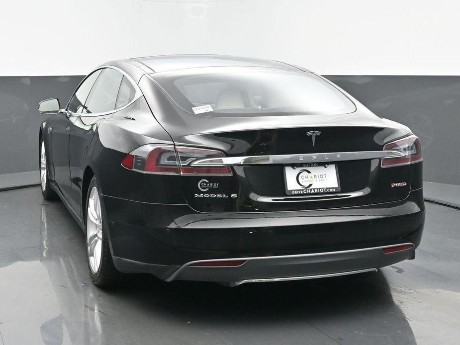 used 2015 Tesla Model S car, priced at $22,476