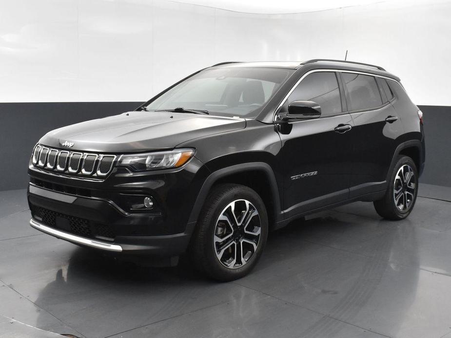 used 2022 Jeep Compass car, priced at $27,700