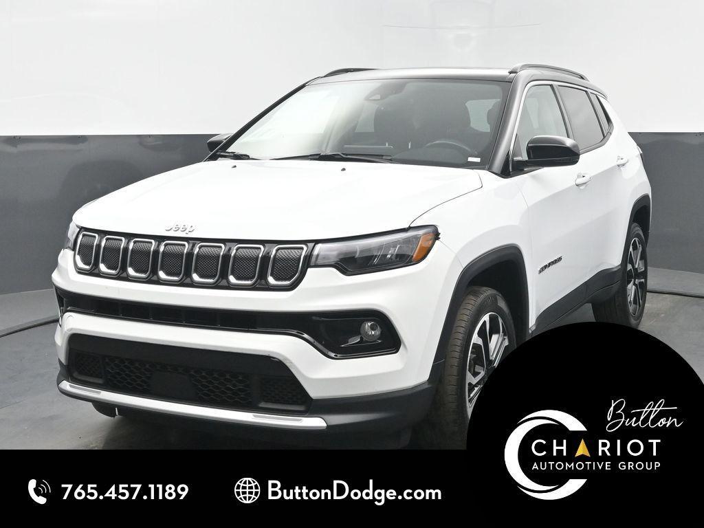 used 2022 Jeep Compass car, priced at $22,999
