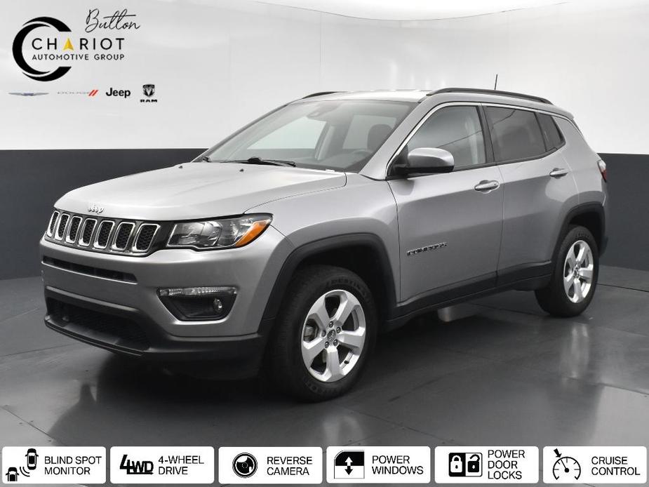 used 2021 Jeep Compass car, priced at $23,600