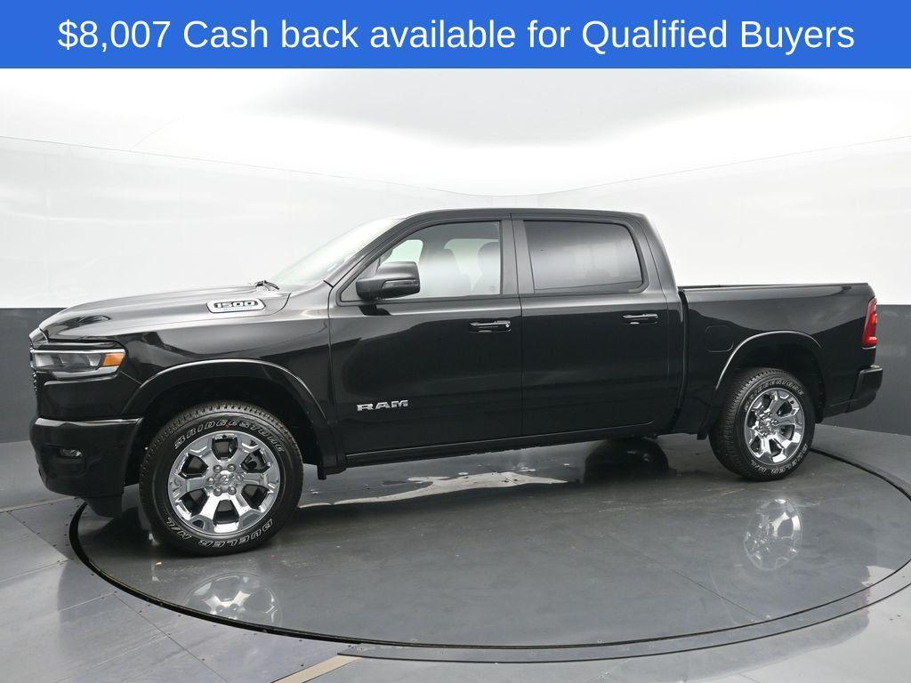 new 2025 Ram 1500 car, priced at $50,061