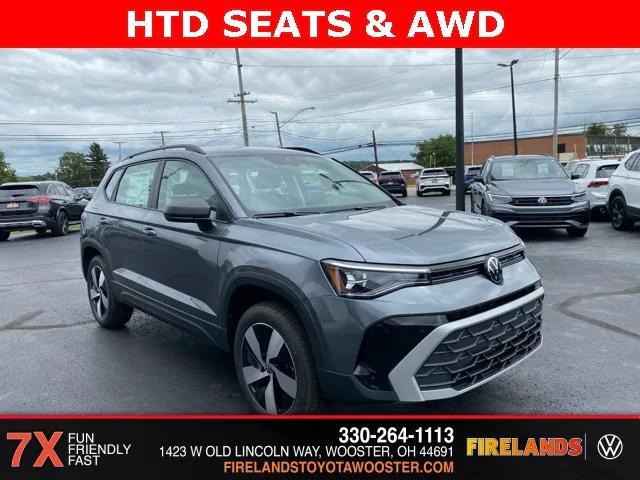 new 2025 Volkswagen Taos car, priced at $28,374