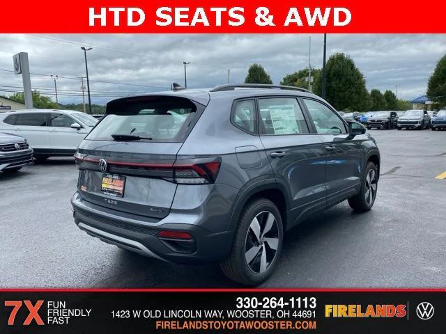 new 2025 Volkswagen Taos car, priced at $28,374