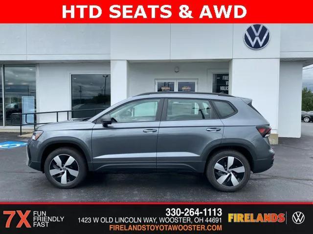 new 2025 Volkswagen Taos car, priced at $28,374