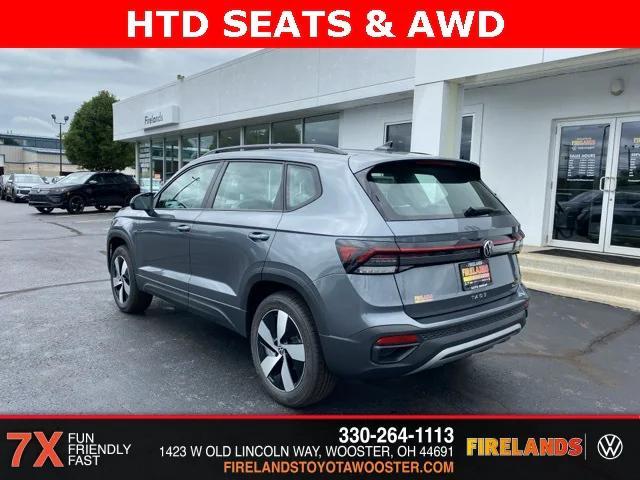 new 2025 Volkswagen Taos car, priced at $28,374