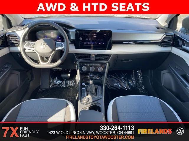 new 2025 Volkswagen Taos car, priced at $28,300