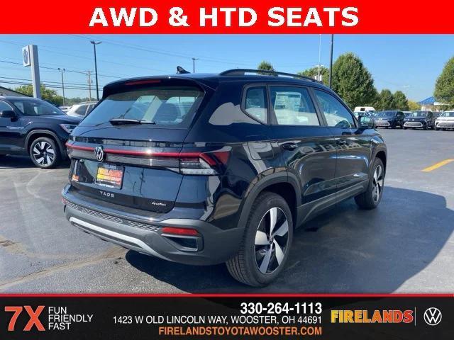 new 2025 Volkswagen Taos car, priced at $28,300