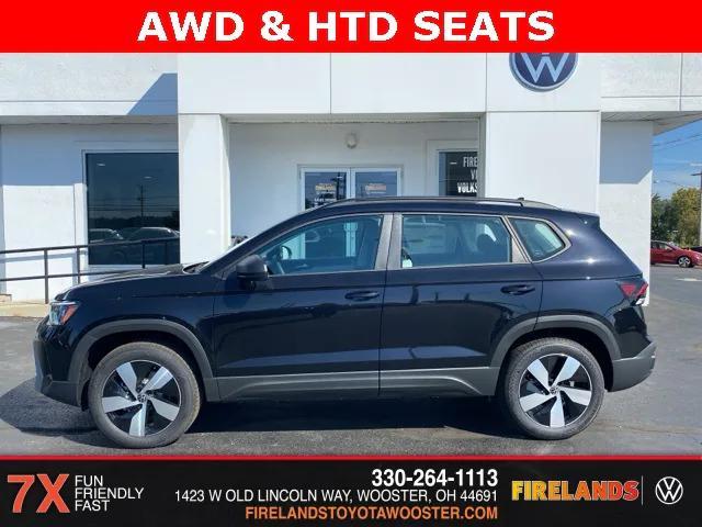 new 2025 Volkswagen Taos car, priced at $28,300