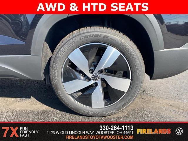 new 2025 Volkswagen Taos car, priced at $28,300
