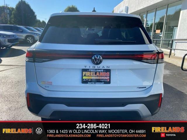 new 2025 Volkswagen Tiguan car, priced at $38,287
