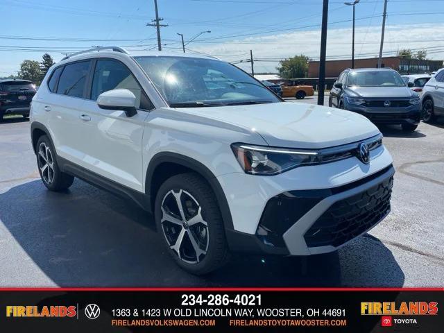 new 2025 Volkswagen Taos car, priced at $36,454