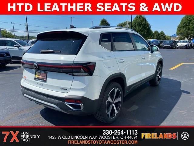 new 2025 Volkswagen Taos car, priced at $36,454