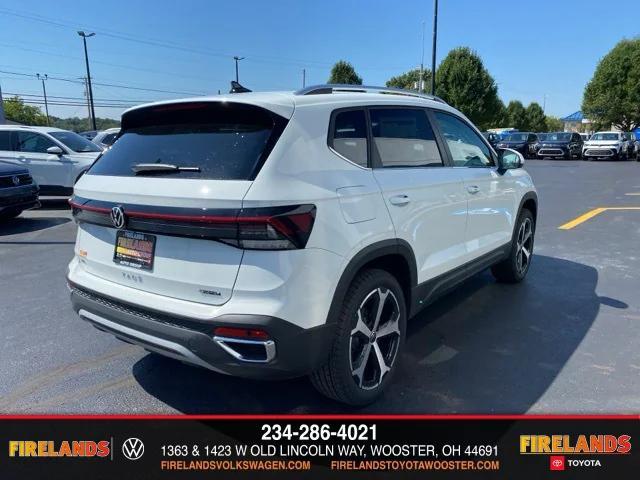 new 2025 Volkswagen Taos car, priced at $36,454