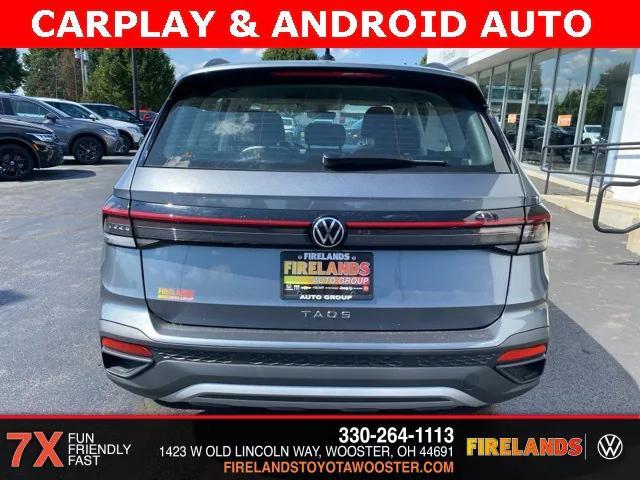 new 2025 Volkswagen Taos car, priced at $26,653