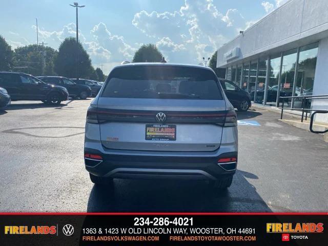 new 2025 Volkswagen Taos car, priced at $36,783