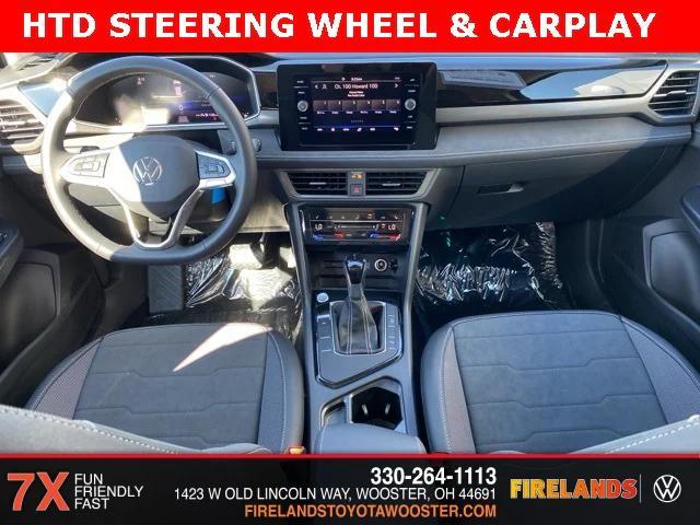 new 2025 Volkswagen Taos car, priced at $31,672