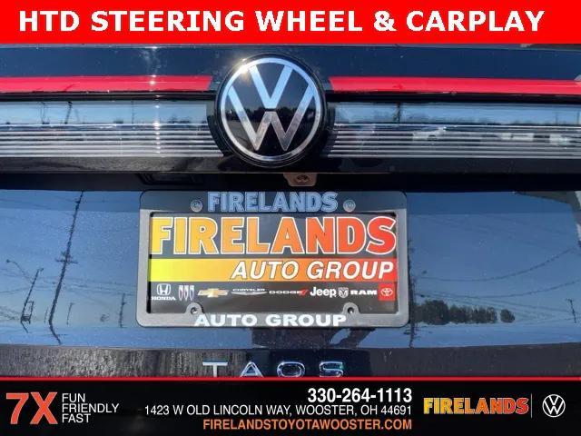 new 2025 Volkswagen Taos car, priced at $31,672