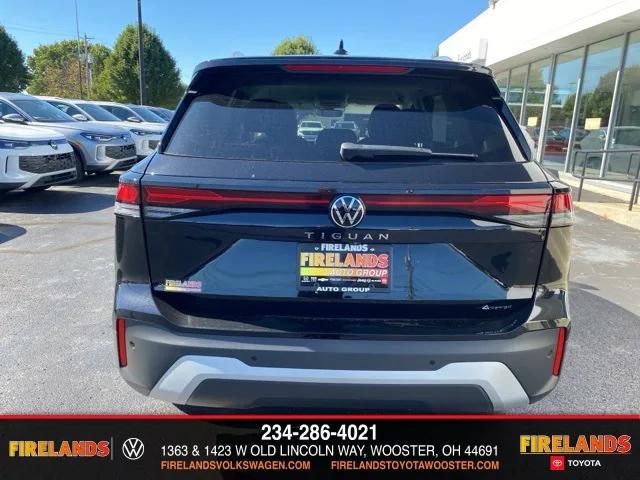 new 2025 Volkswagen Tiguan car, priced at $33,882