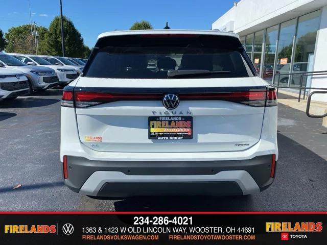 new 2025 Volkswagen Tiguan car, priced at $38,287