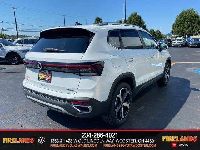new 2025 Volkswagen Taos car, priced at $36,454