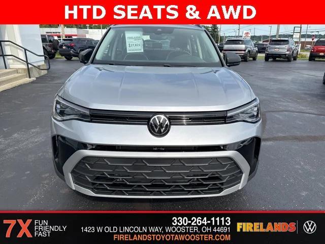 new 2025 Volkswagen Taos car, priced at $28,374
