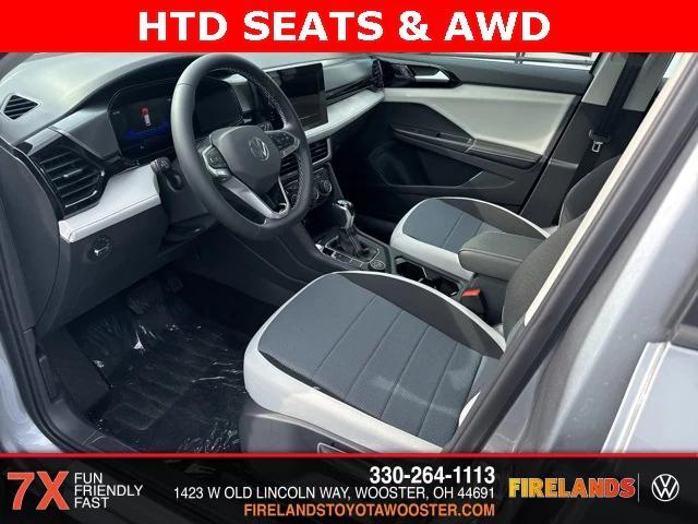 new 2025 Volkswagen Taos car, priced at $28,374