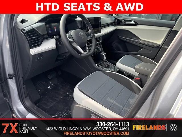 new 2025 Volkswagen Taos car, priced at $28,374