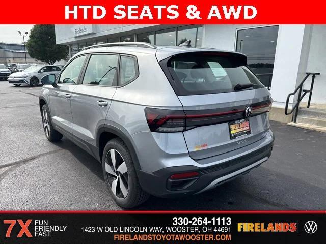 new 2025 Volkswagen Taos car, priced at $28,374