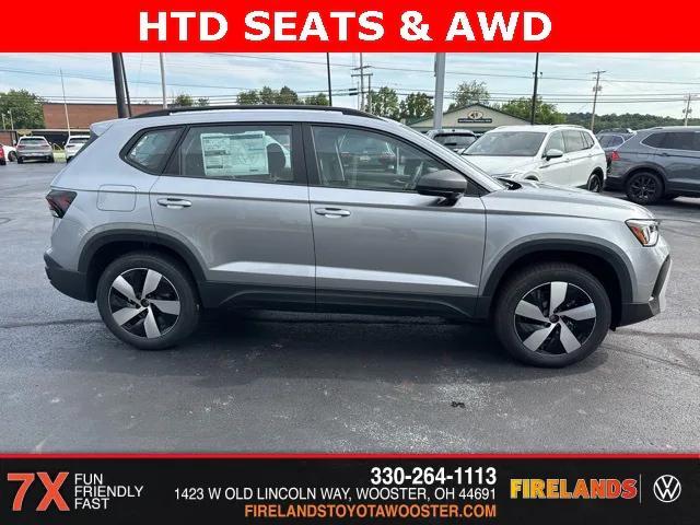new 2025 Volkswagen Taos car, priced at $28,374