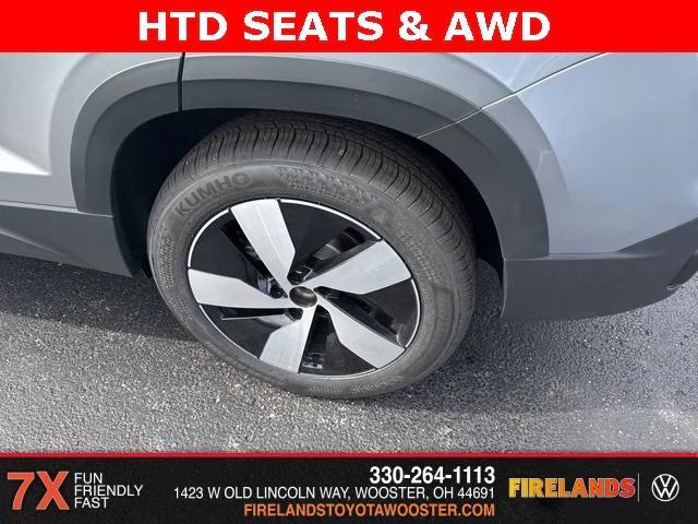 new 2025 Volkswagen Taos car, priced at $28,374