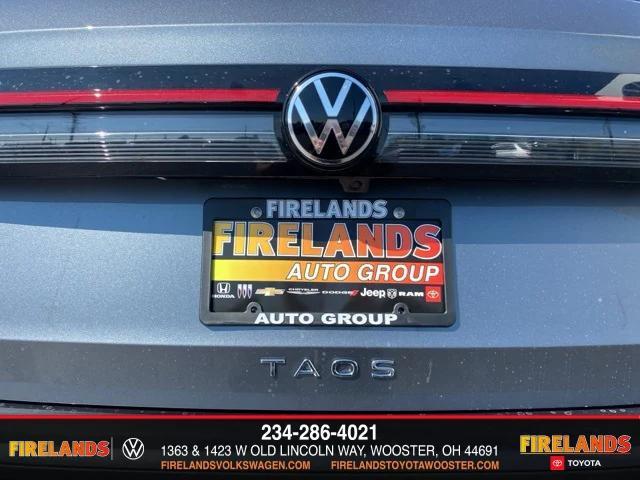 new 2025 Volkswagen Taos car, priced at $31,963