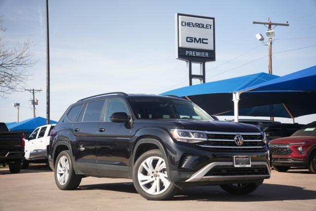 used 2021 Volkswagen Atlas car, priced at $21,999