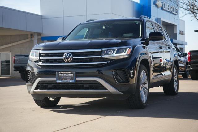 used 2021 Volkswagen Atlas car, priced at $21,999