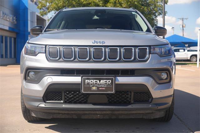 used 2022 Jeep Compass car, priced at $22,999