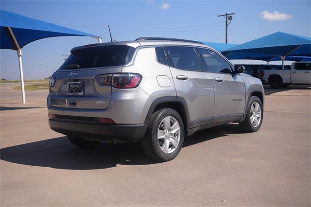 used 2022 Jeep Compass car, priced at $22,999