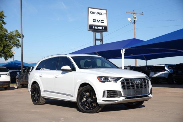used 2021 Audi Q7 car, priced at $33,999