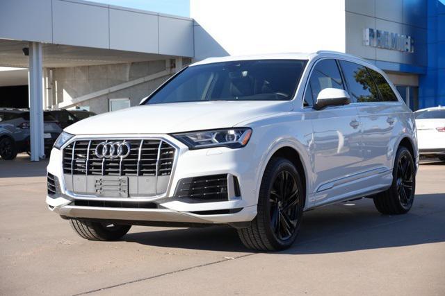 used 2021 Audi Q7 car, priced at $33,999