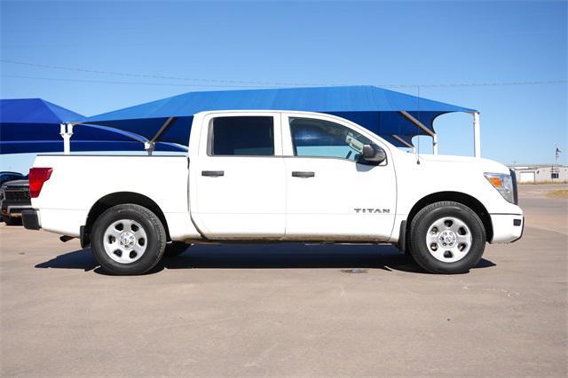 used 2021 Nissan Titan car, priced at $21,683