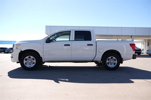 used 2021 Nissan Titan car, priced at $21,683