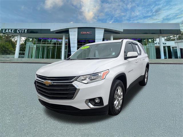 used 2021 Chevrolet Traverse car, priced at $27,483