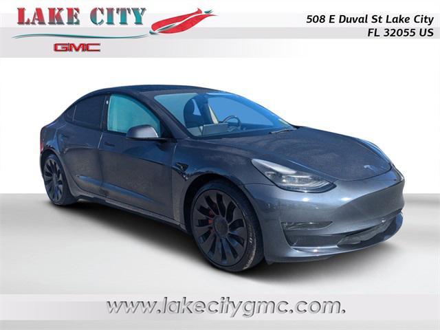 used 2023 Tesla Model 3 car, priced at $30,656