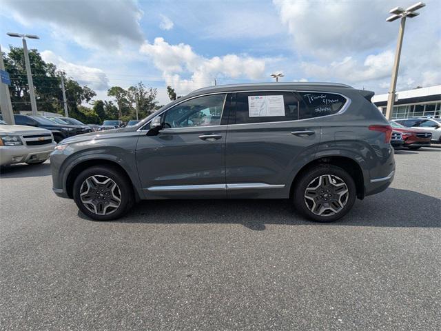 used 2021 Hyundai Santa Fe car, priced at $26,842