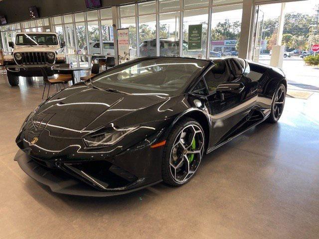 used 2022 Lamborghini Huracan EVO car, priced at $299,899