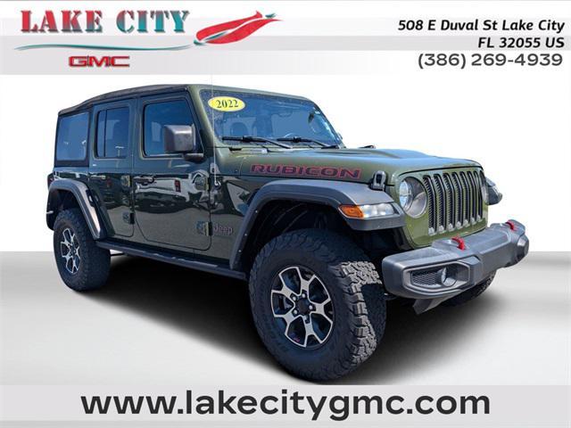 used 2022 Jeep Wrangler Unlimited car, priced at $36,232