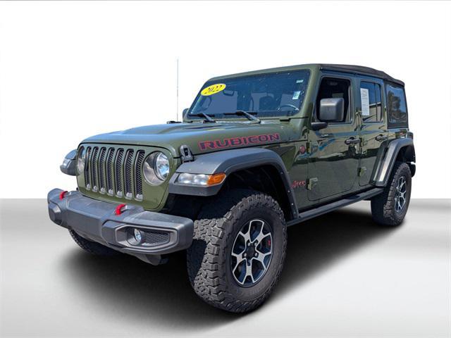 used 2022 Jeep Wrangler Unlimited car, priced at $36,232