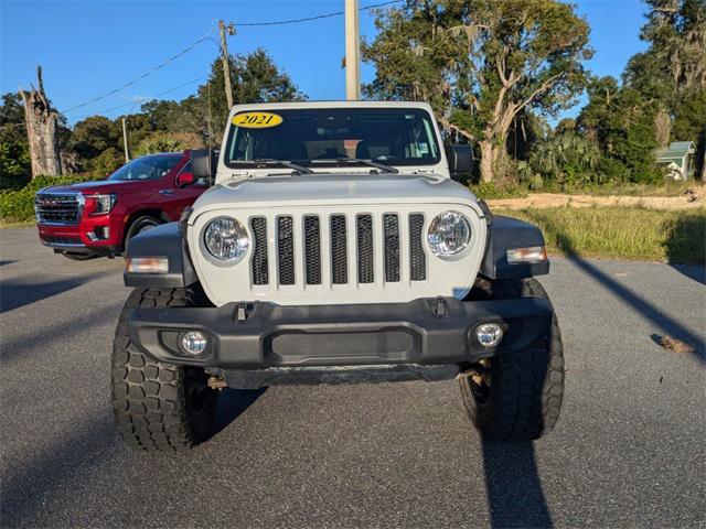 used 2021 Jeep Wrangler Unlimited car, priced at $29,997