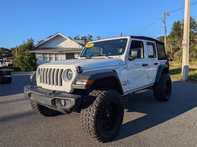 used 2021 Jeep Wrangler Unlimited car, priced at $29,997