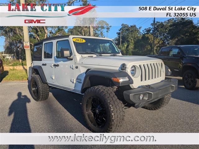 used 2021 Jeep Wrangler Unlimited car, priced at $29,997