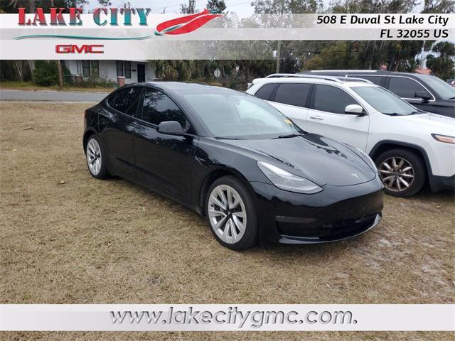 used 2022 Tesla Model 3 car, priced at $21,661