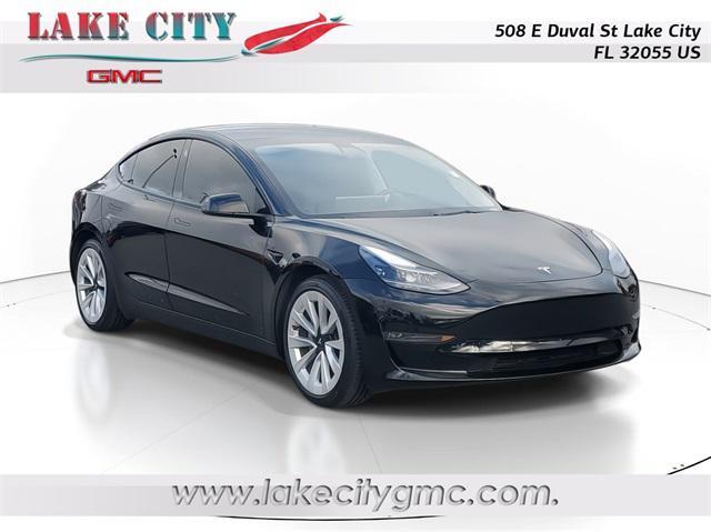 used 2022 Tesla Model 3 car, priced at $19,929